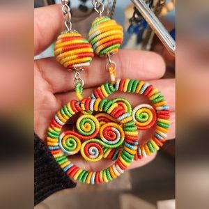 Multi Color Earrings